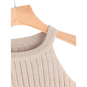 Trendy SweatyRocks Women’s Knit Halter Crop Top