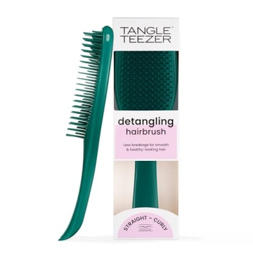Tangle Teezer Hairbrush for Wet & Dry Hair - Emerald Green