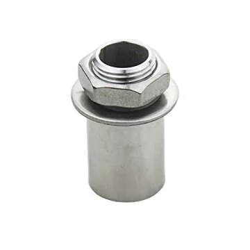 Weldless Boil Kettle Ball Valve Bazooka Kit 12" Kettle Screen, 2 Piece Ball Valve, 1/2" Hose Barb, Homebrew Hardware