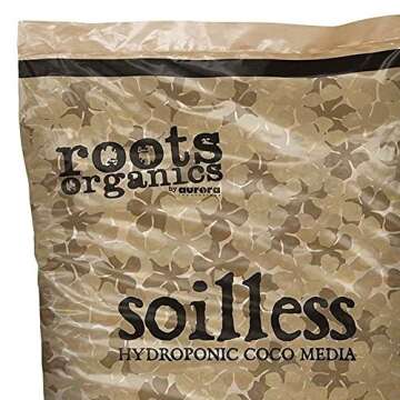Roots Organics Coco Fiber Hydroponic Mix for Plants