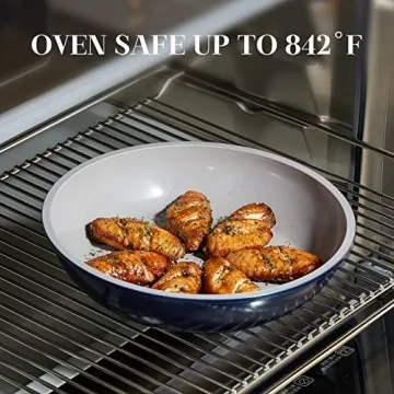 ROCKURWOK Non-Stick Cookware Set with Removable Handle