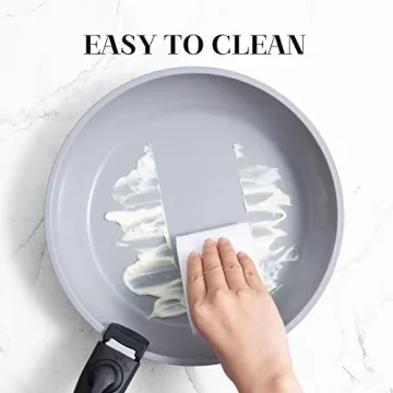 ROCKURWOK Non-Stick Cookware Set with Removable Handle