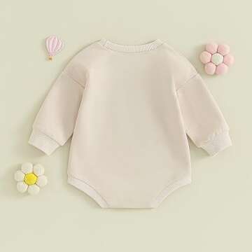 Ayalinggo Newborn Baby Boys Girls Cousin Crew Onesie Crewneck Sweatshirt Bubble Romper Family Matching Clothes Outfits (Cousin Crew Romper, 0-3 Months)