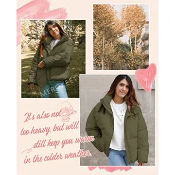 Warm and Stylish Women's Puffer Jacket with Pockets