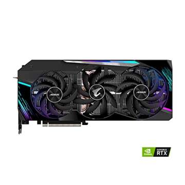 GIGABYTE AORUS GeForce RTX 3080 Ti Master 12G Graphics Card, Max Covered Cooling, 12GB 384-bit GDDR6X, GV-N308TAORUS M-12GD Video Card