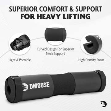 DMoose Barbell Pad for Hip Thrusts and Squats