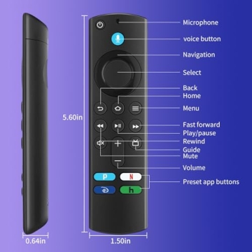 L5B83G Voice Remote for Amazon Smart TV Devices
