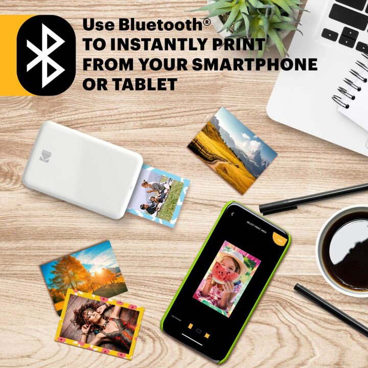 KODAK Step Wireless Mini Photo Printer for iOS & Android