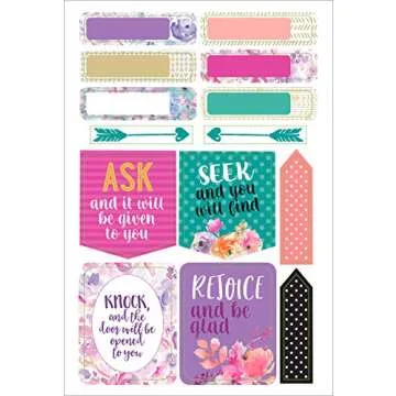 Versatile Planner Stickers Faith Collection for Journals