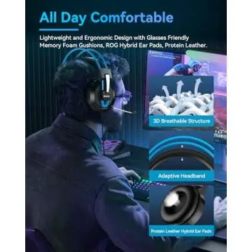 Voistek V9 Gaming Headset: Crisp Audio, Comfort & Compatibility for Gamers