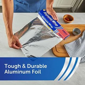 Reynolds Wrap Aluminum Foil for Cooking & Storing Needs