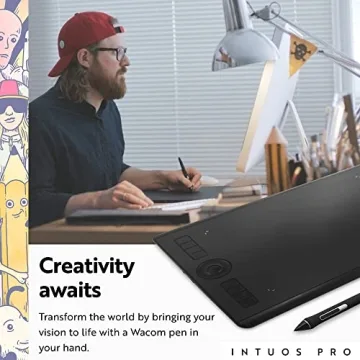 Wacom Intuos Pro Medium Bluetooth Drawing Tablet