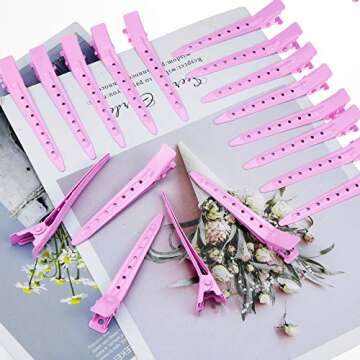 Bantoye Duck Bill Clips - 24 Rustproof Hair Clips