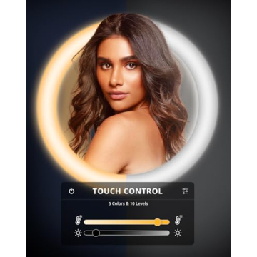 UBeesize 12'' Selfie Ring Light with Tripod Stand