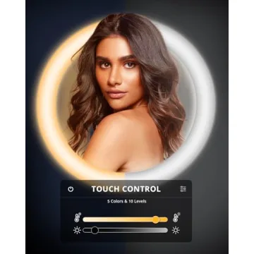 UBeesize 12'' Selfie Ring Light with Tripod Stand