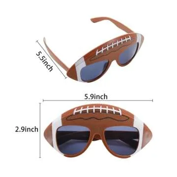 Cleverplay Football Sunglasses - Fun Party Favors and Gifts