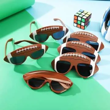 Cleverplay Football Sunglasses - Fun Party Favors and Gifts
