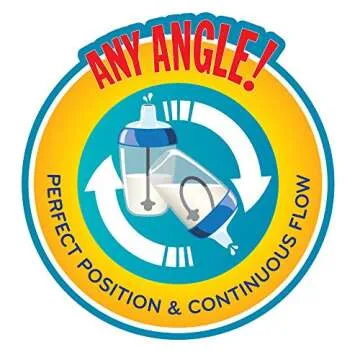 Nuby Tritan No Spill Trainer Cup with Silicone Spout & 360 Weighted Straw with Hygienic Cover, 10 ml