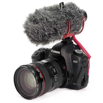 Rode DDC-GO DeadCat Go Artificial Fur Microphone Wind Shield for VideoMic GO, Black