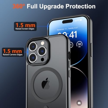 SUPFINE iPhone 14 Pro Max Case with Military Grade Protection