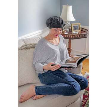 S&T INC. Cordless Heated Deep Conditioning Cap, Heat Cap for Deep Conditioning, Black, 10 Inch Diameter