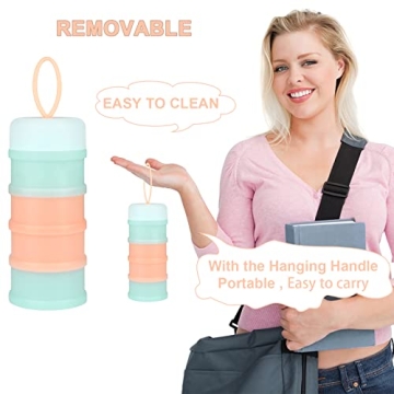 Accmor Baby Formula Dispenser for Safe Travel and Storage