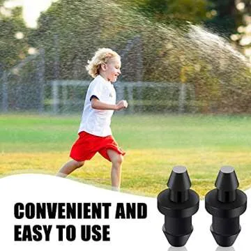 Honoson 100 Drip Irrigation Plugs for Garden & Lawn Systems