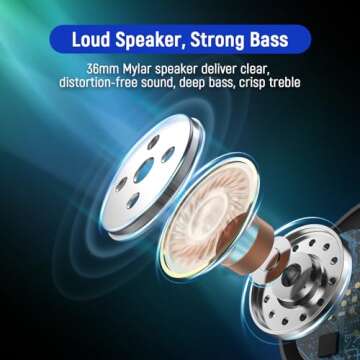 LEXIN GTX Motorcycle Bluetooth Headset, 10 Riders Helmet Communication System, Group Intercom w/Audio Multitasking/Loud Speakers/IP67 Waterproof/Hands-Free Call/USB-C Charge/5 Shells, Single Pack