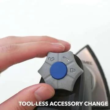 Dremel Multi-Max MM35-02 3.5 Amp Variable Speed Corded Oscillating Multi Tool Kit with 8 Accessories and Storage Bag - Ideal for Metal & Wood Cutting, Grout Removal, and Sanding Applications