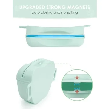 Heouvo Compact Dog Treat Pouch with Magnetic Closure