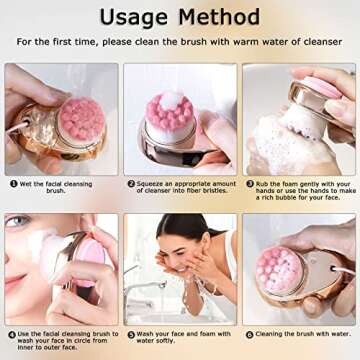 Beomeen Face Brush - 2 in 1 Eco-Friendly Cleansing Solution