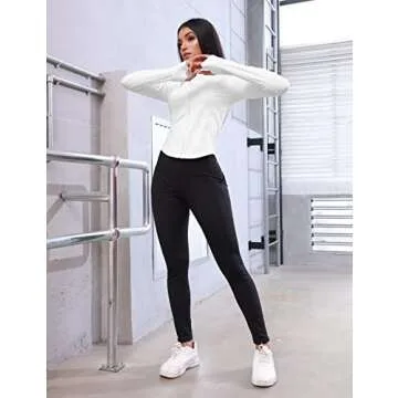 UANEO Cropped Workout Jackets for Women Athletic Style