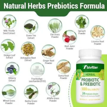 Probiotics 300B CFU for Digestive Health & Immunity