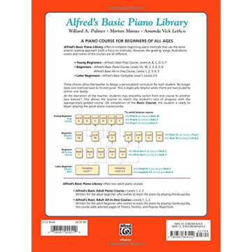 Alfred's Basic Piano Library: Recital Book, Level 1A - Master Piano Pieces with Ease
