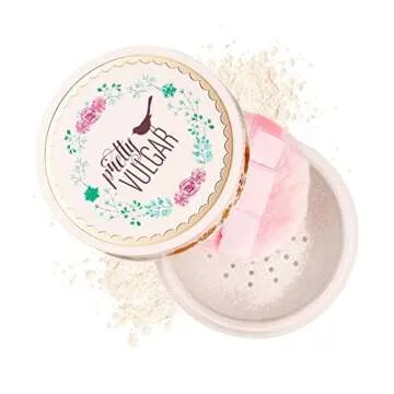 Pretty Vulgar The Powder Room Setting Powder, Translucent Loose Finishing Powder, Skin Smoothing, Po...