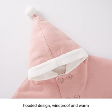 Pureborn Toddler Girls Winter Poncho - Cozy & Stylish