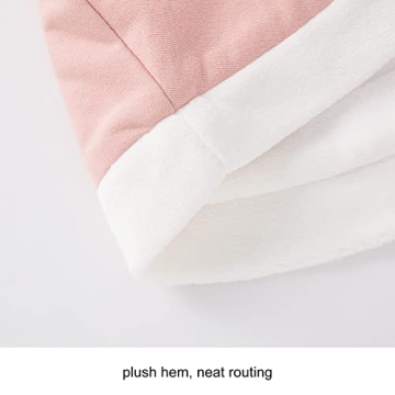 Pureborn Toddler Girls Winter Poncho - Cozy & Stylish