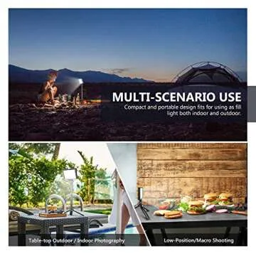 NEEWER USB LED Video Light Set - Perfect for Streaming & Photography