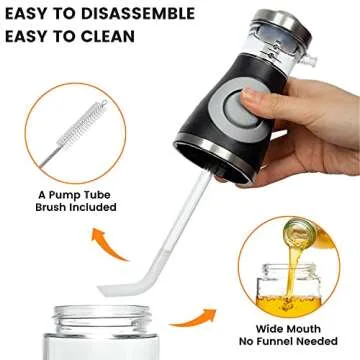 Buy Tenver Olive Oil and Vinegar Dispenser Set - 2 Pack