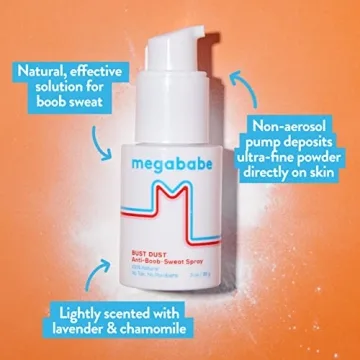 Megababe Bust Dust Talc-Free Sweat Absorbing Body Powder