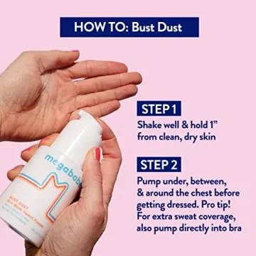 Megababe Bust Dust Talc-Free Sweat Absorbing Body Powder