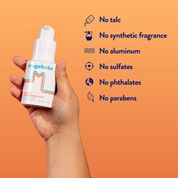 Megababe Bust Dust Talc-Free Sweat Absorbing Body Powder