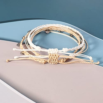 FANCY SHINY Boho Waterproof Anklets for Stylish Women