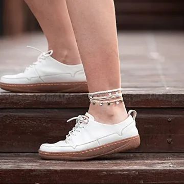 FANCY SHINY Boho Waterproof Anklets for Stylish Women