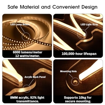 Custom Neon Signs for Weddings & Personalized Decor