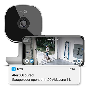 myQ Smart Garage Security Camera with HD Video