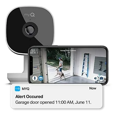 myQ Smart Garage Security Camera with HD Video