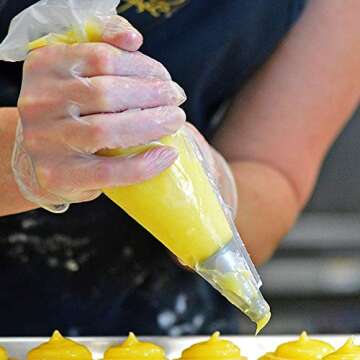 GLOVEPLUS AMMEX Clear Vinyl Gloves for Food Safety