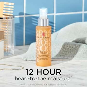 Elizabeth Arden Eight Hour Cream, All-Over Miracle Oil, For Face, Body & Hair, 3.4 Oz