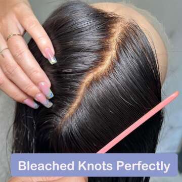 Carrotor Bye Bye Knots Glueless Wig13x6 Lace Frontal Wigs Human Hair Pre Plucked 180% Density Invisi...